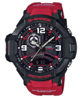GA-1000-4B Aviation Black Dial Red Resin