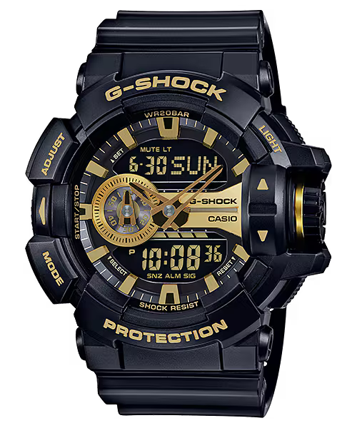 GA-400GB-1A9 | Analog-Digital Black Men's Watch G-SHOCK