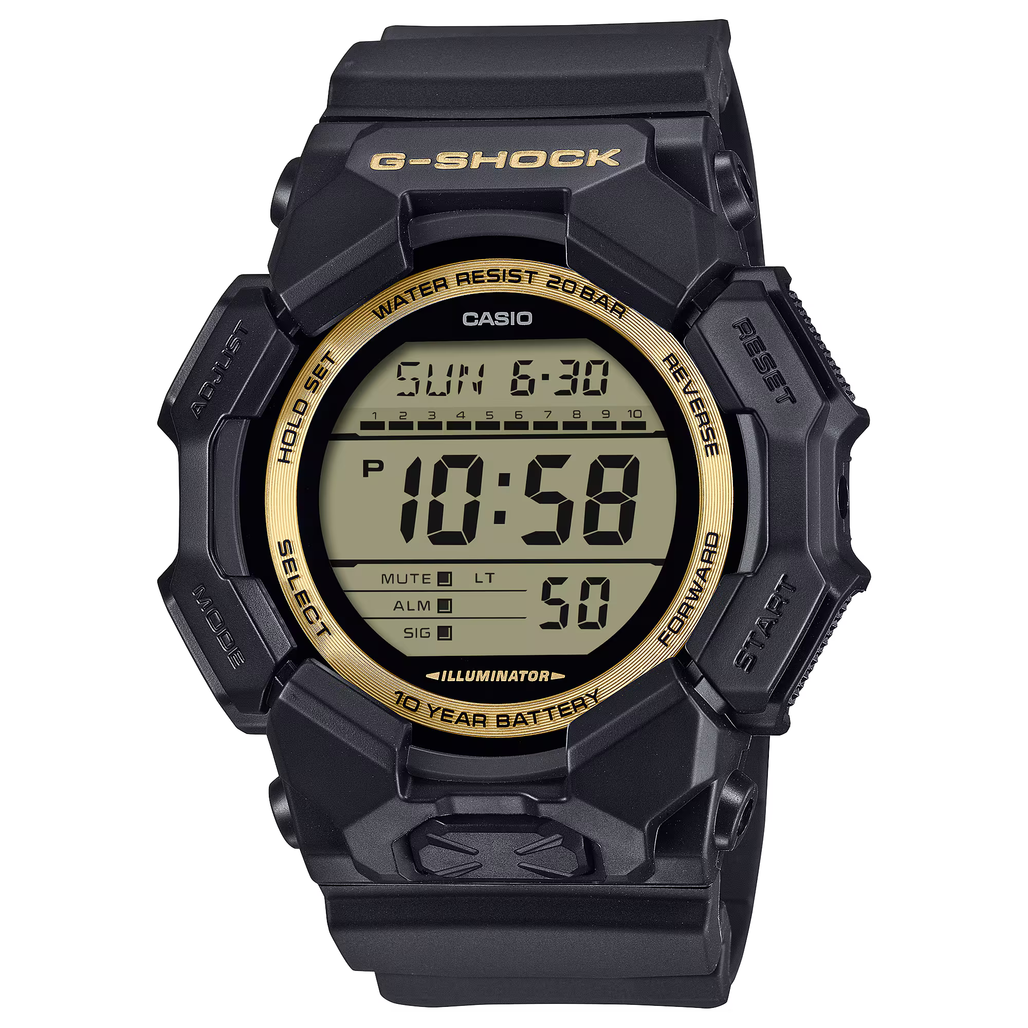 GD-010GB-1A9 | G-SHOCK DIGITAL Black