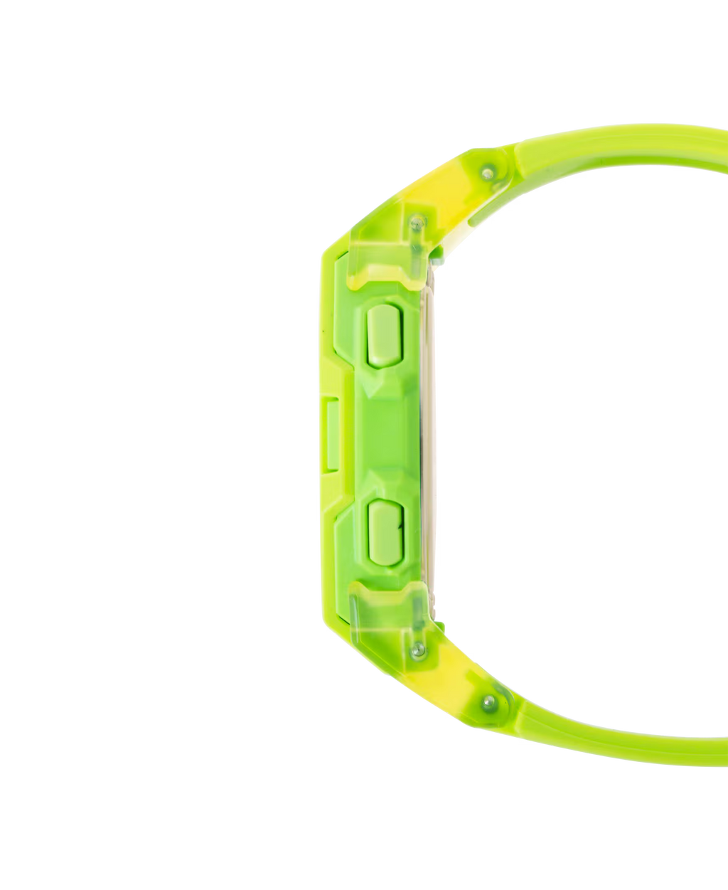 GD-B500S-3 | Digital Green Step-Counter Watch