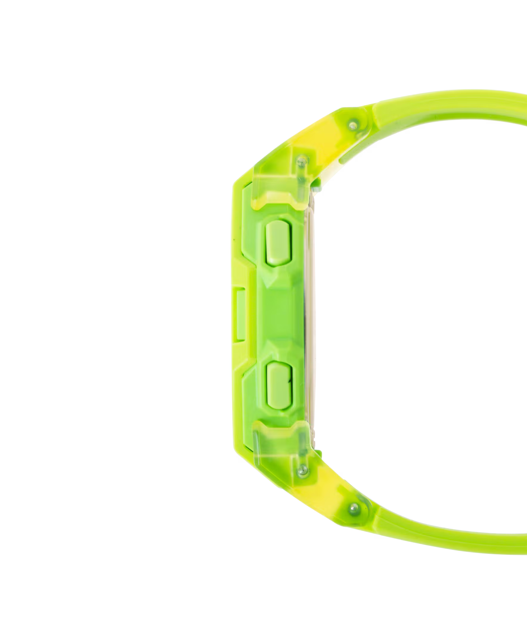 GD-B500S-3 | Digital Green Step-Counter Watch