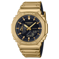 GM-2100YMG-9A | Gold Watch with Silicone Watch Band