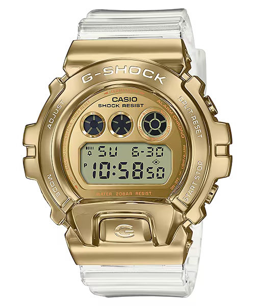 GM-6900SG-9 | Gold Metal Covered Watch - CASIO