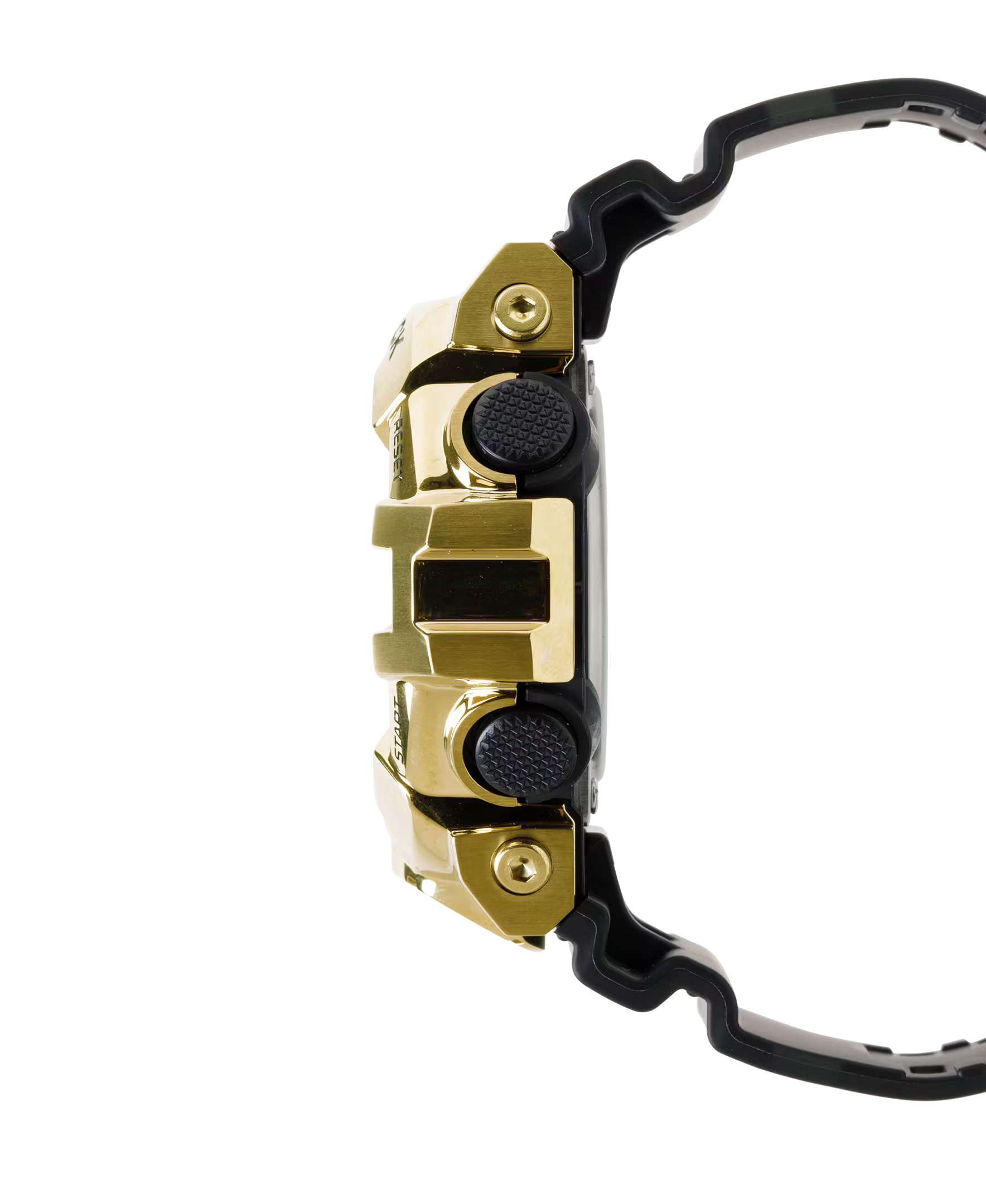 GM-700G-9A | Black and Gold Stainless-Steel Watch