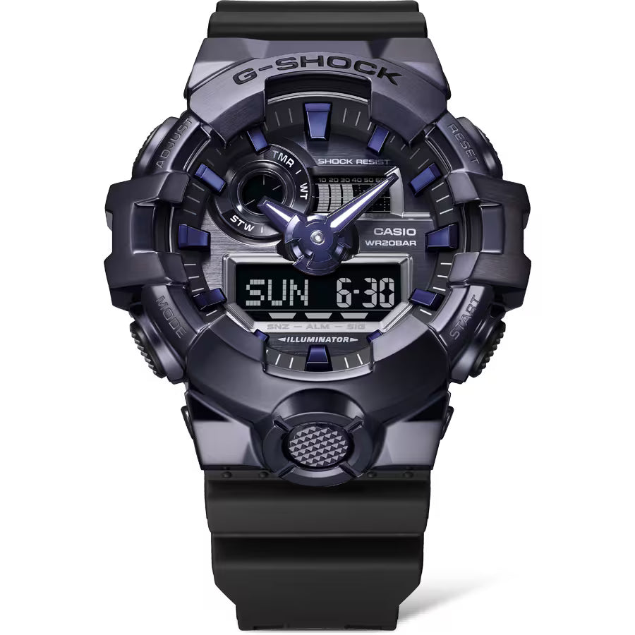 GM-700P-6A | G-SHOCK Purple Stainless-Steel Watch