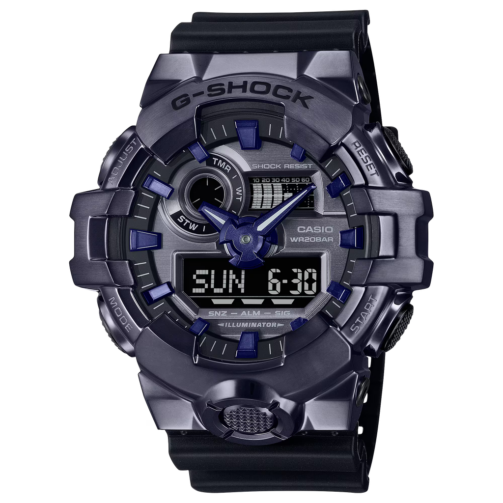 GM-700P-6A | G-SHOCK Purple Stainless-Steel Watch
