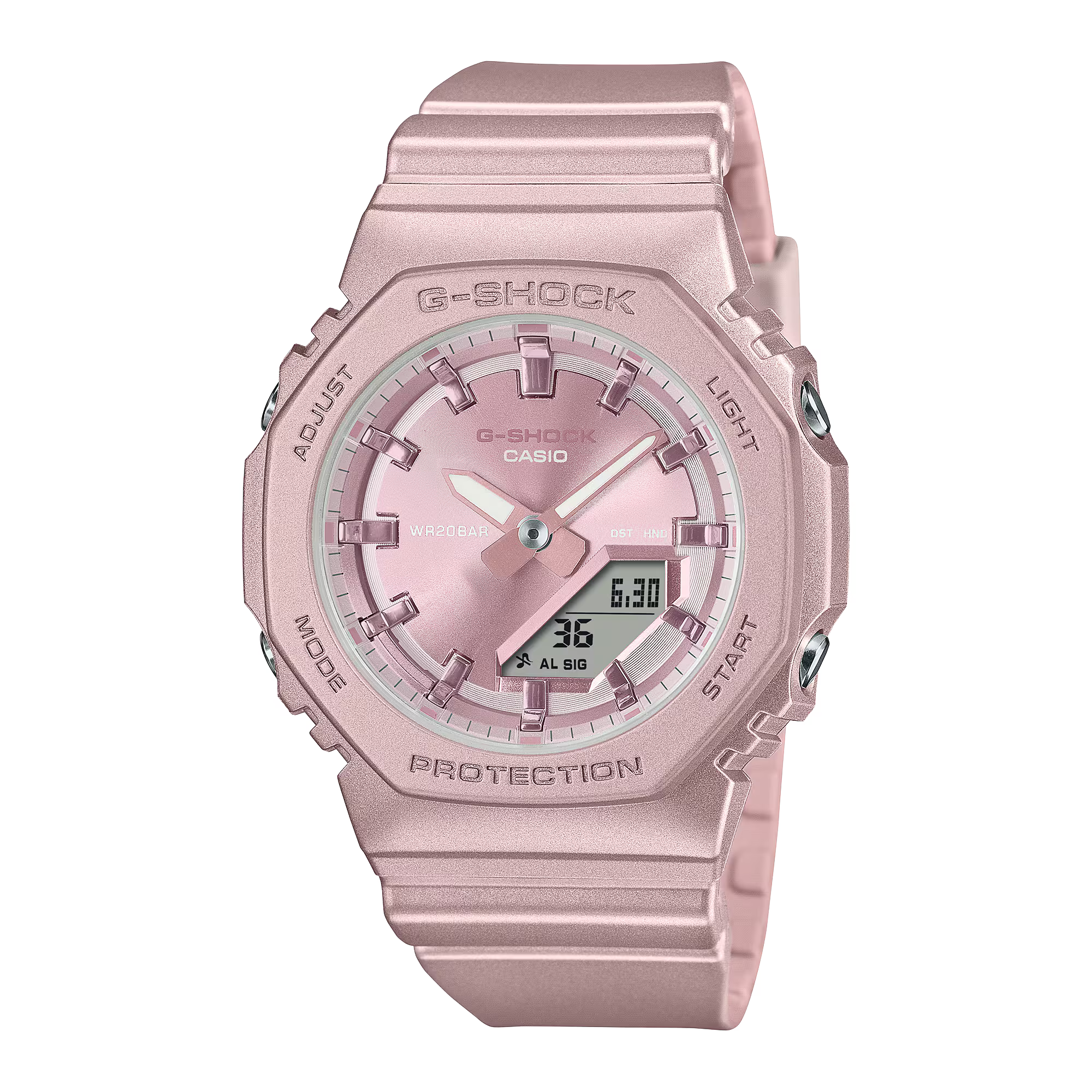 GMA-P2100ST4A | Women's Watch: Pink-Face Watch