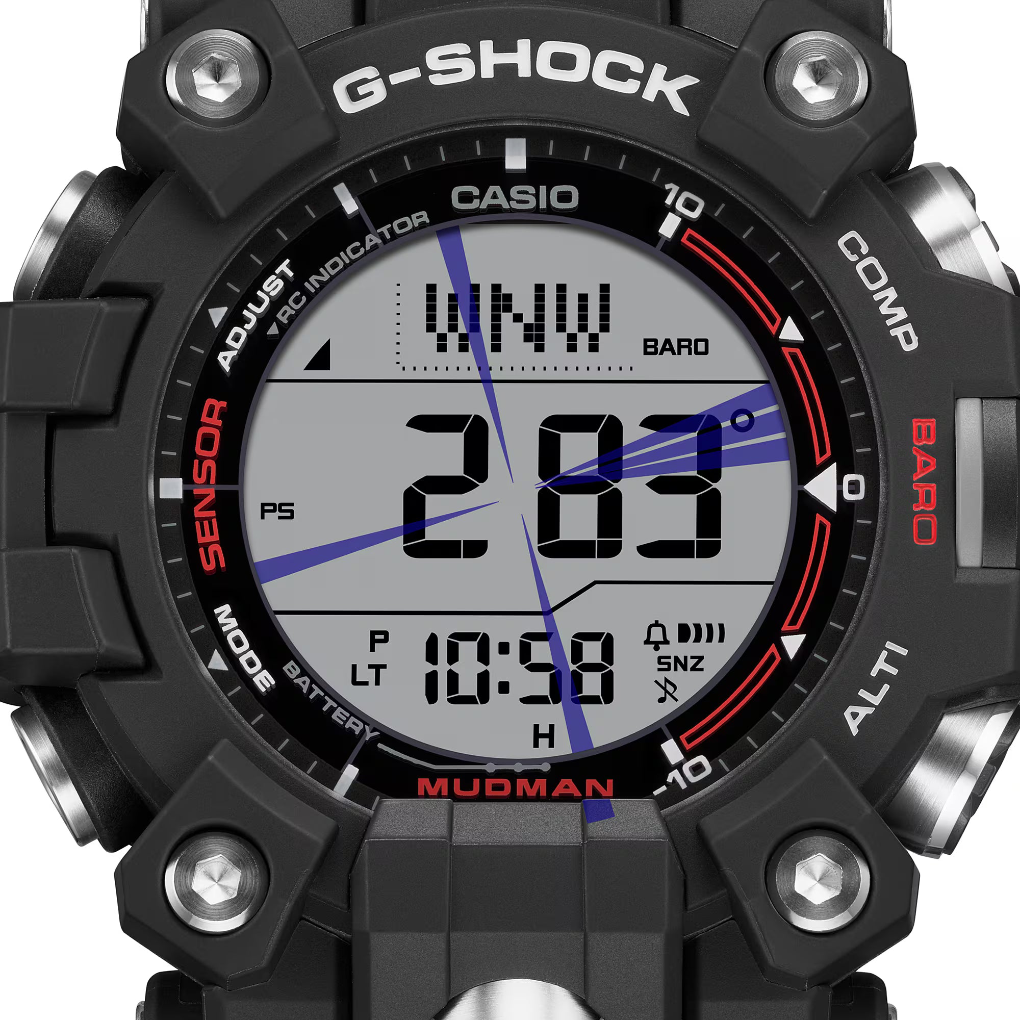 GW-9500-1 | G-SHOCK Bold Black & Red Triple